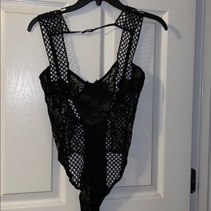 SEXY Black Lingerie One Piece